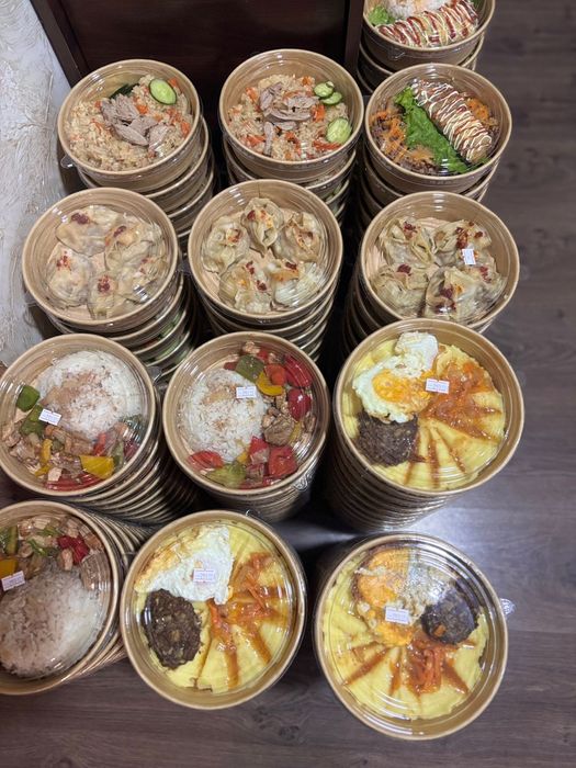 Обедь от 10 порции доставка есть