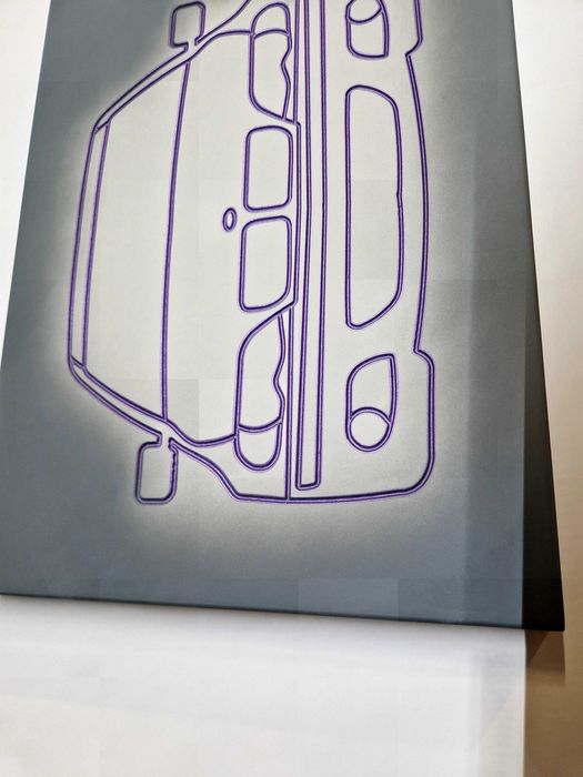 E46 -Tablou MDF frezat (vopsit)