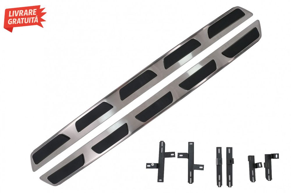 Praguri Trepte Laterale Audi Q5 8R (2008-2016) Off-Road SUV OE Design