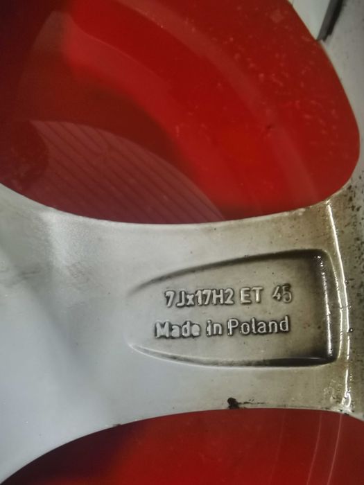 Vand set roti cu jante aliaj pe 17” 5x114,3