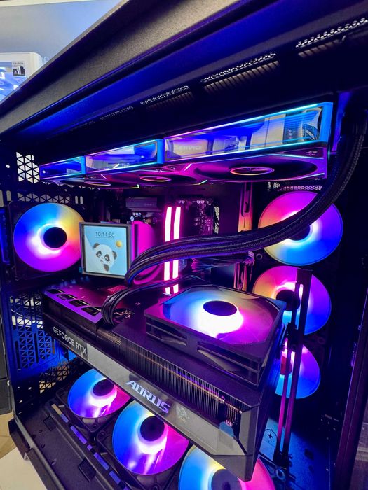 PC Ryzen 7 9800X3D,RTX 5080,32GB RAM,SSD 2TB, 1000W,TVA,Garantie