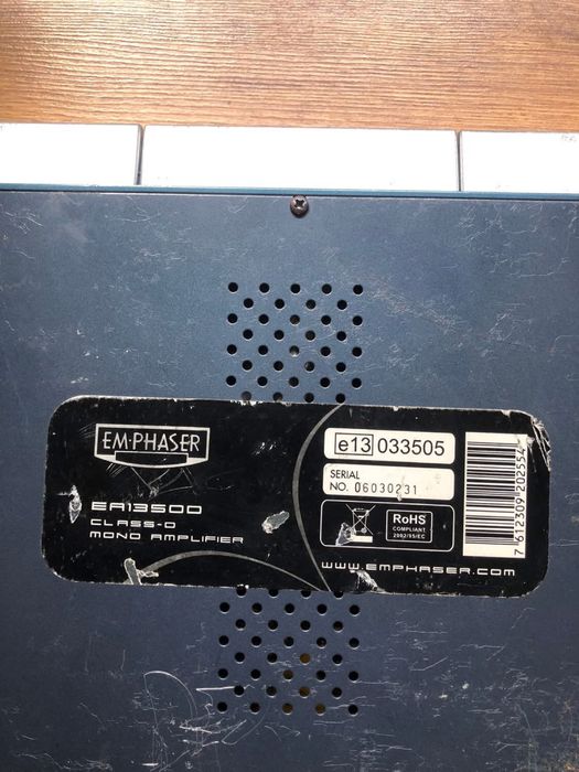 Emphaser EA 1350 D моноблок усилвател