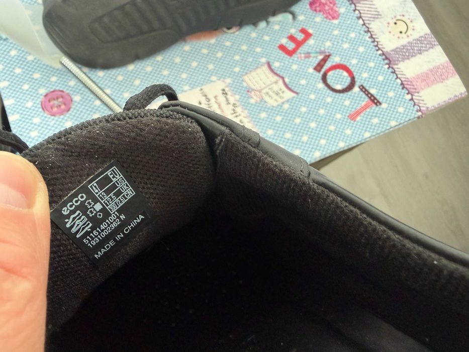 ECCO Irving Gore-Tex''оригинални мъжки обувки 46 номер