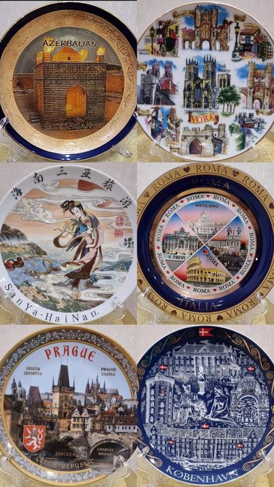 Сувенирные тарелки