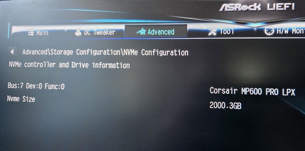 2TB Corsair MP600 PRO LPX NVMe M.2 SSD