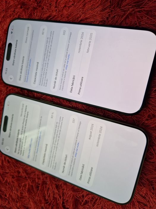 -Iphone 16Pro Max, 256Gb, 8Ram, Desert-Black Titanium, bat-93%-92%-337