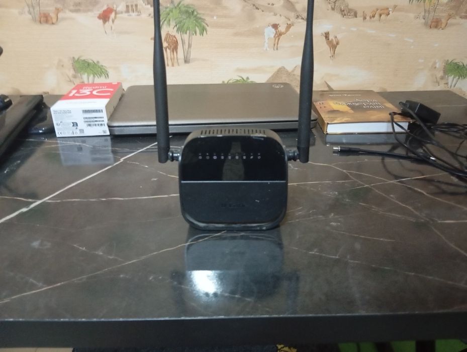 Роутер D-Link черный