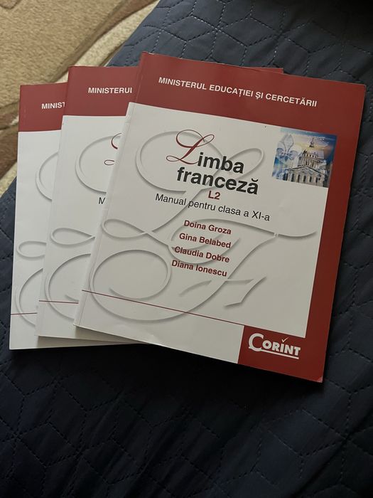 Manual pentru clasa a 11-a De Limba Franceza( 1 set/3 buc)  L2