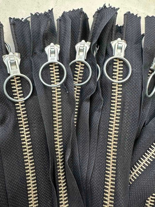 Ципове метални, черна лента, неотваряеми, 7мм, 60см,над 550 бр изгодно