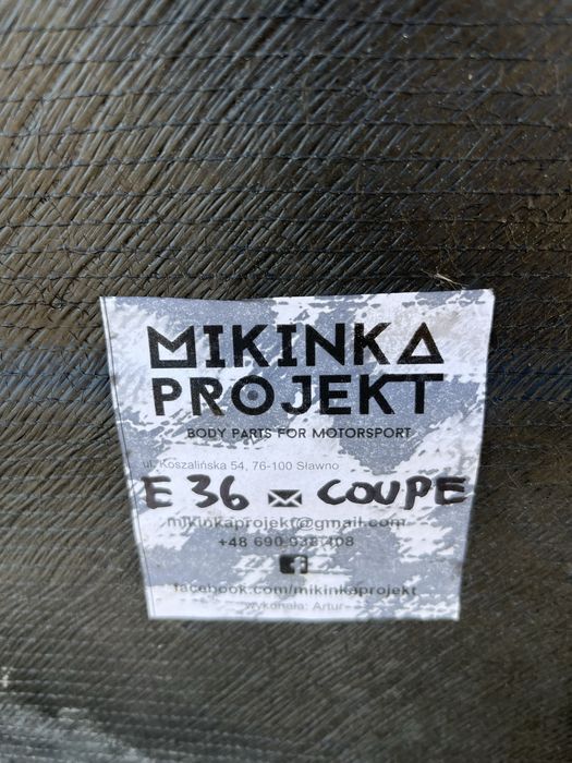 Раздувки е36 купе от mikinka projekt