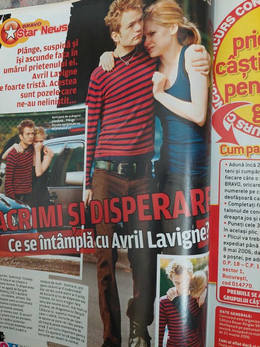 Revista Bravo cu Pussycat Dolls pe coperta 8 / 2006