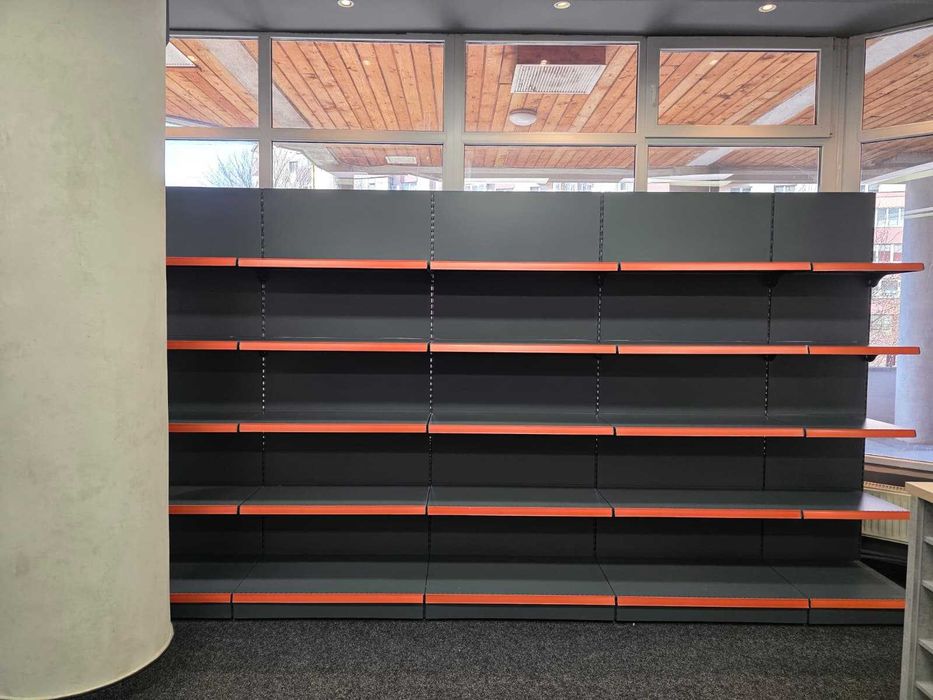 Rafturi metalice magazin ca noi gri antracit