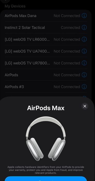 LICHIDARE STOC! Airpods Max Casti Sigilate Albe ANC Premium