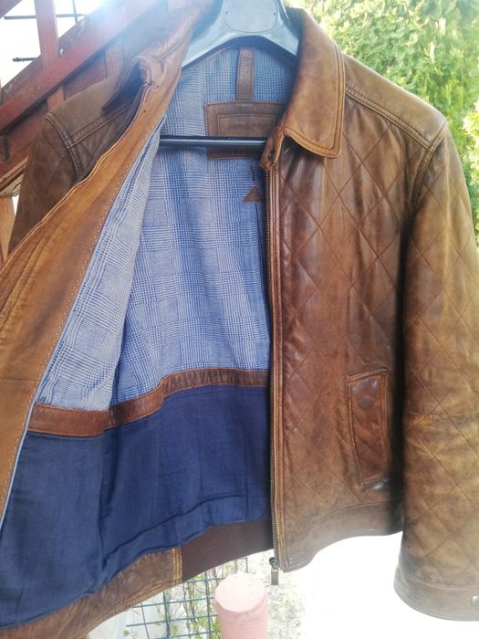 Geaca piele bărbati Massimo Dutti M