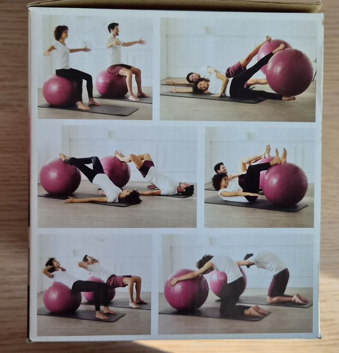 Gym Ball mar 2 + pompa Decathlon