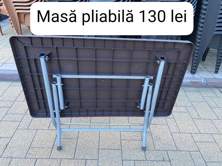 Masă și scaune grădină