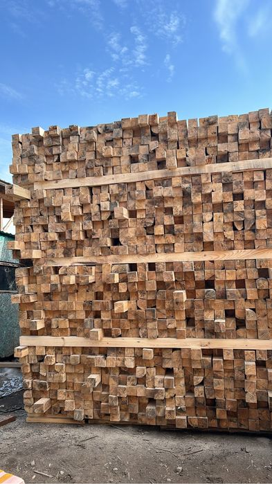 Пиломатериал  брус 9 на 9