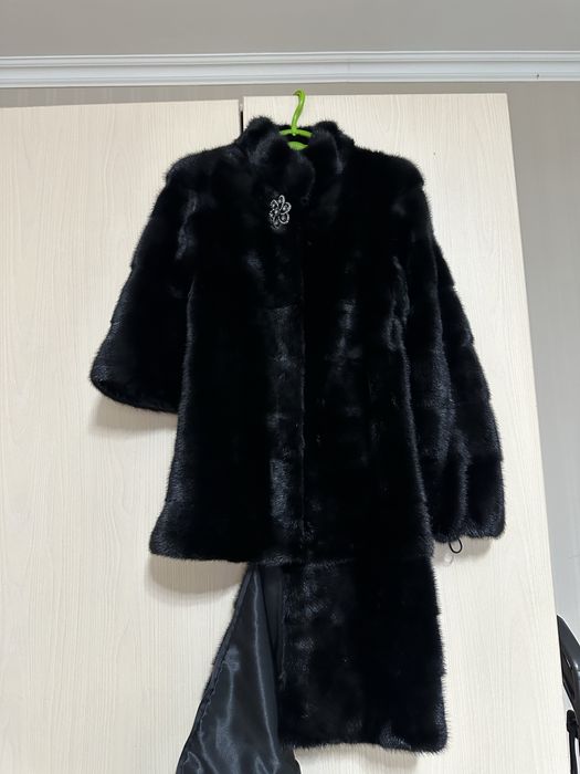 Женская норковая шуба
