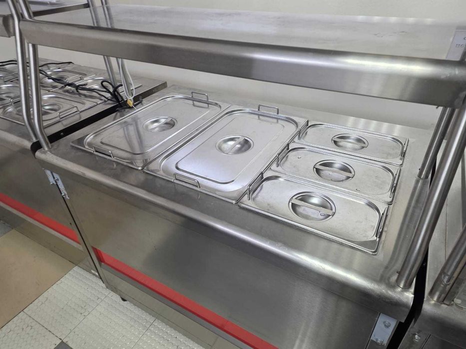 ПРОДАМ линию раздачи для столовой (мармиты)!