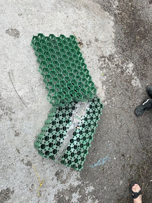 Газонная решетка 60*40*4см зеленая