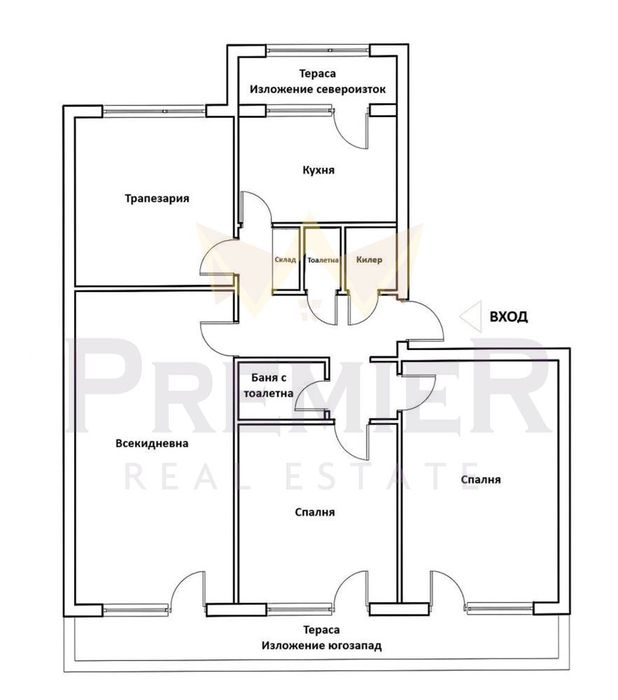 Продава се Многостаен апартамент в Бургас, Славейков - 101 кв.м за 1111 €/кв.м - Снимка #8