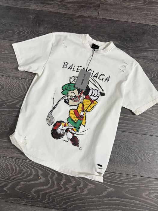 Tricouri barbati balenciags  DG casa blanca