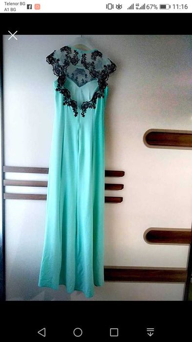 Официална рокля с дантела