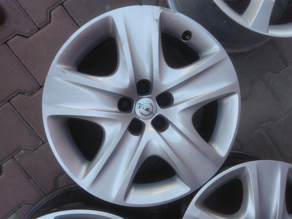 4jante de oțel cu capace 5x105 R17 originale Opel Astra j,Mokka,ampera