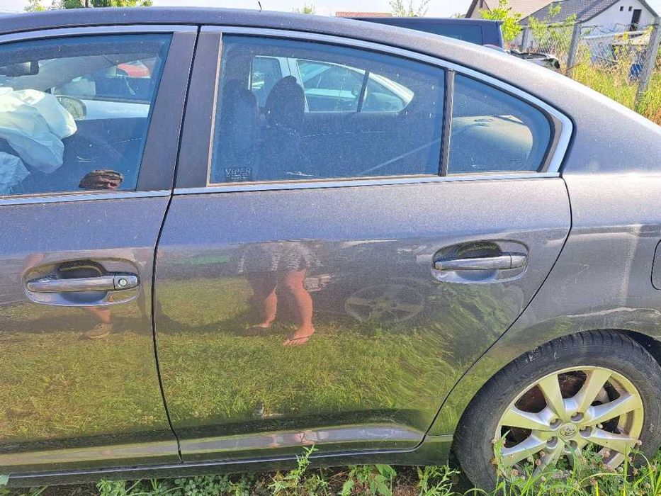 Ușă Stânga Spate Goală Toyota Avensis T27 Sedan (2009 - 2015) - Doar Tabla, Cod Culoare 1G3 Gri Închis