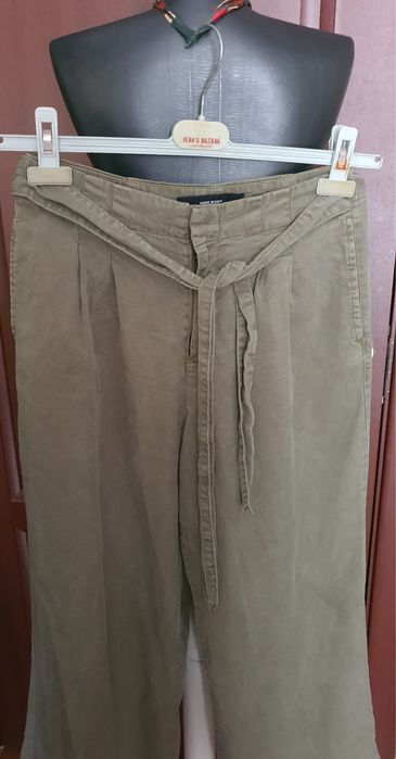 Pantaloni khaki cullotes largi Vero Moda