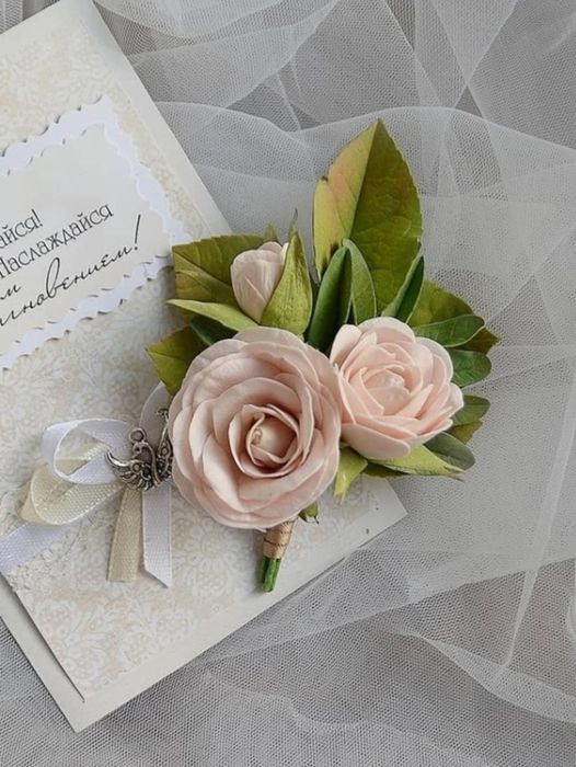 Бутоньерка для жениха