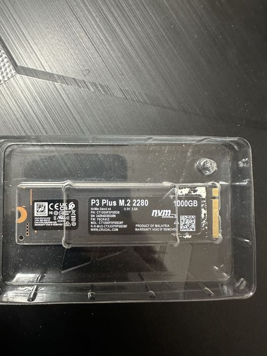 SSD 1 тб для ноута Crucial by Micron