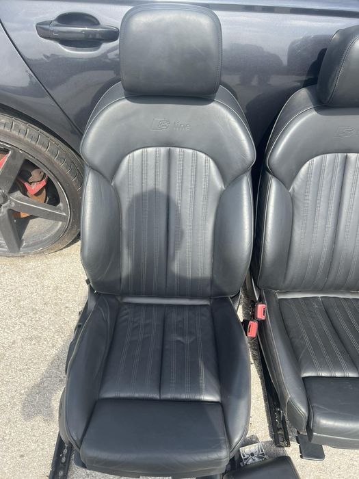Кожен салон Audi A6 A7 4G Sline Ауди А6 4g A7 ном 133 лека забележка