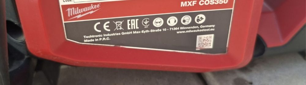 Milwaukee fierastrau COS 350