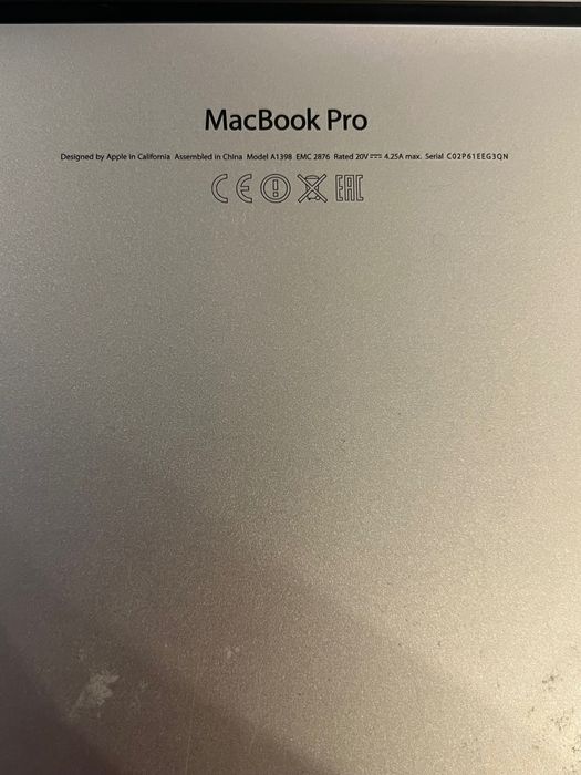 Macbook pro за 50000