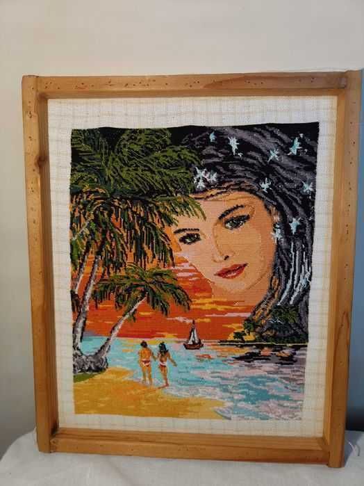 Goblen Vraja mării brodat