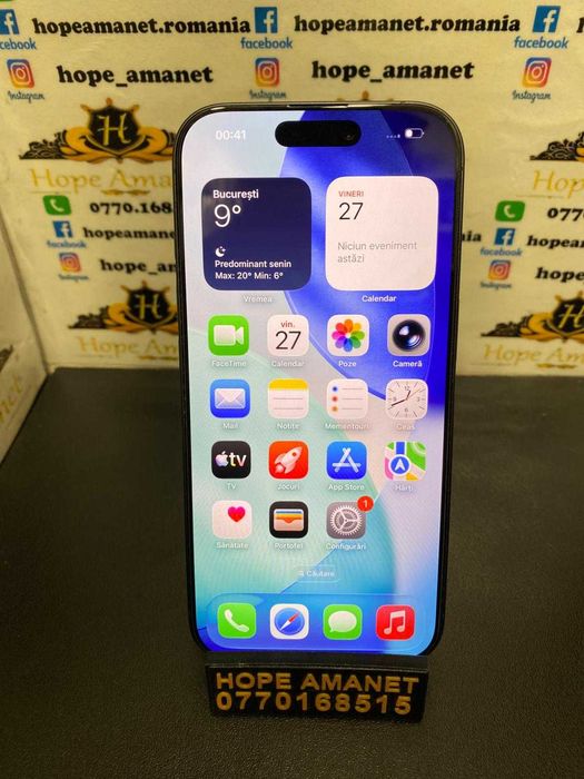 Hope Amanet P3 Iphone 17 / 256 gb