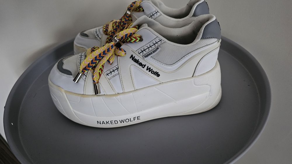 Дамски кецове Naked Wolfe, номер 36, висока подметка
