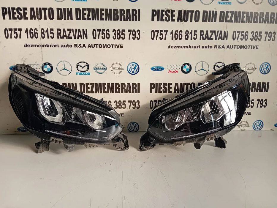 Faruri Far Stanga Dreapta Peugeot 2008 208 LED Tehnology 2019-2023 Originale 9833036180 933036380