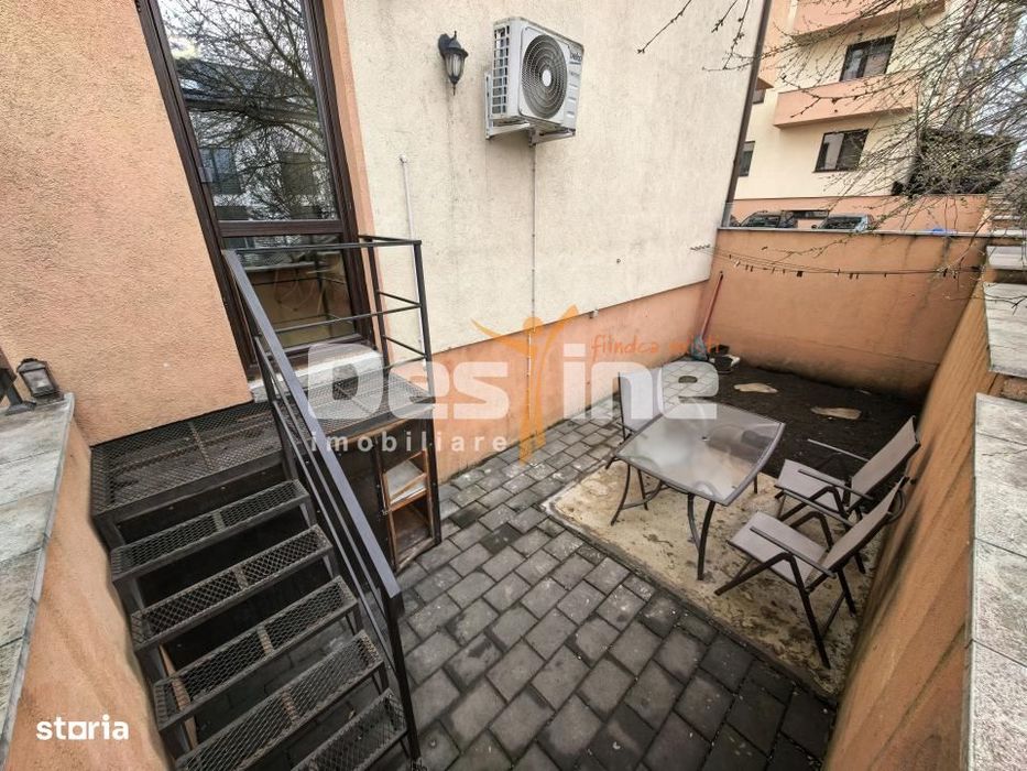 Apartament 3 camere 66 mp mobilat, cu balcon, gradina și loc de parcar