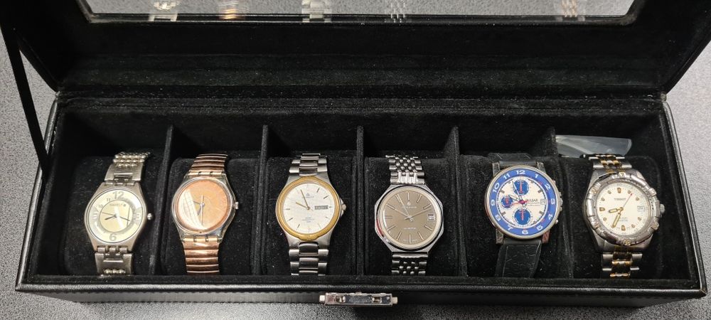 Colectie ceasuri Tissot, Swatch, Junghans, Dugena, Pulsar