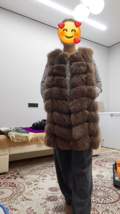 Жилетка из песца