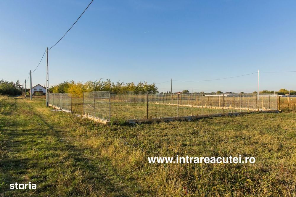 Terenuri cu curent, gaze, in rate 500€/luna Tartasesti, Baldana, Gulia