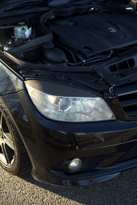 Far stanga Mercedes C W204, far dreapta Mercedes C W204