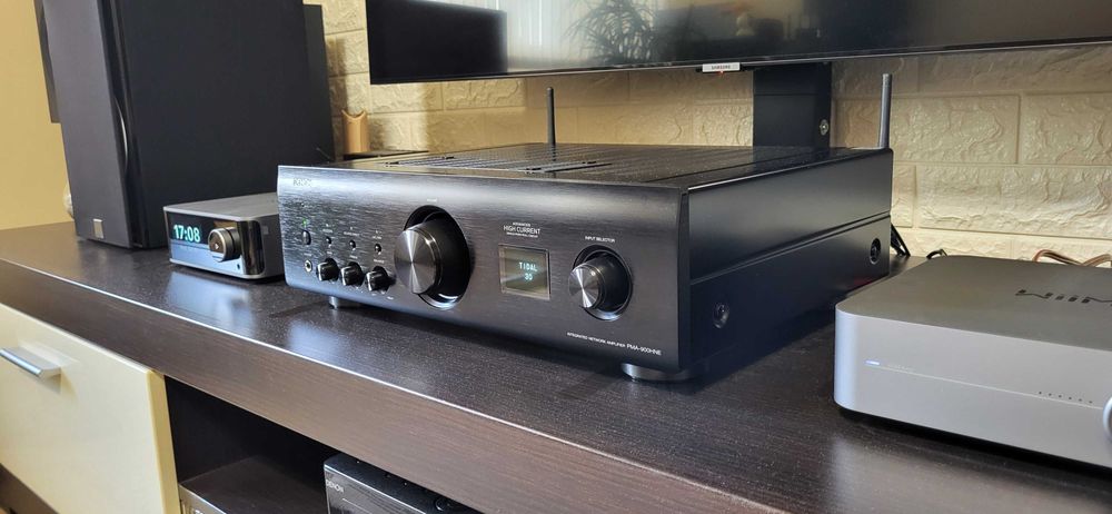 Denon PMA-900HNE, amplificator Hi-Res, streamer integrat, nou la cutie