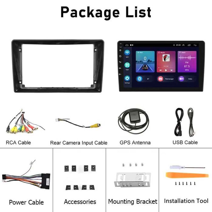 Мултимедия за Hyundai i40 навигация 2010-2021 Android двоен дин плеър