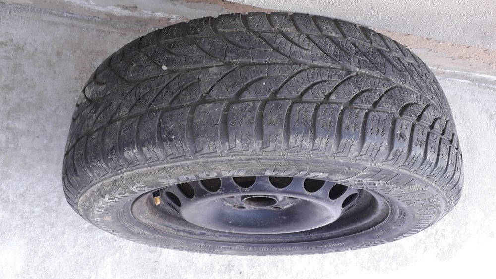 Rezerva   iarna 195/65 r15   Golf 5  Golf  6 Touran