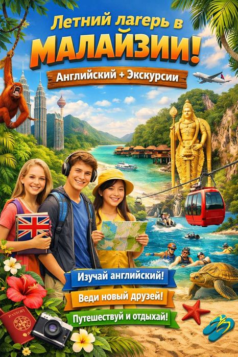 летний лагерь в Малайзии