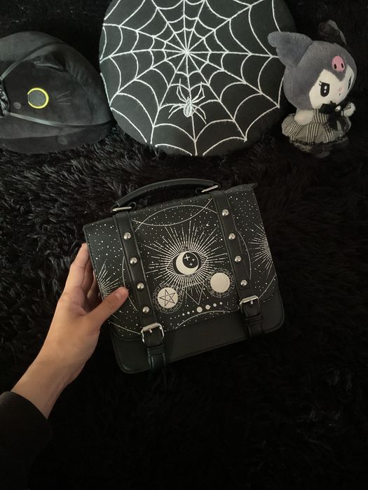 Goth alternative кожена чанта