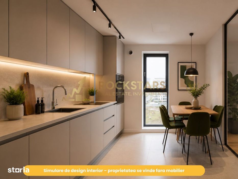 Studio Dublu | 2 camere | Nusco City Park | Etaj 5 | TVA deductibil — fotografia 3